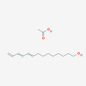 Acetic acid;tetradeca-9,11,13-trien-1-ol