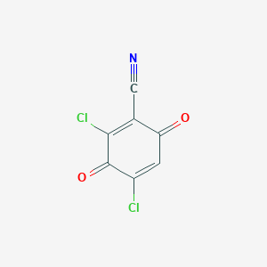 2,4-Dichloro-3,6-dioxocyclohexa-1,4-diene-1-carbonitrile