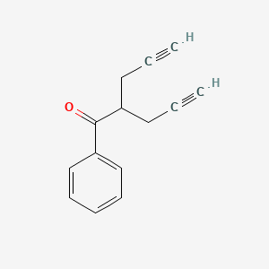 1-Phenyl-2-(prop-2-yn-1-yl)pent-4-yn-1-one