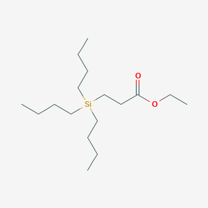 Ethyl 3-(tributylsilyl)propanoate