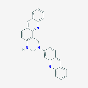 2-(Acridin-3-yl)-1,2,3,4-tetrahydropyrimido[4,5-c]acridine