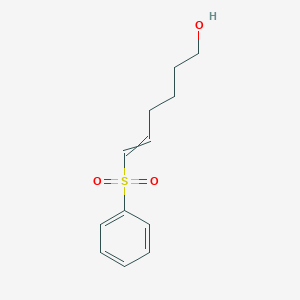 6-(Benzenesulfonyl)hex-5-en-1-ol