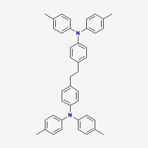 N,N'-[Ethane-1,2-diyldi(4,1-phenylene)]bis[4-methyl-N-(4-methylphenyl)aniline]