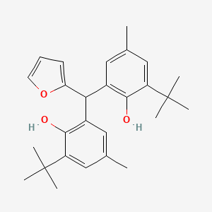 2,2'-[(Furan-2-yl)methylene]bis(6-tert-butyl-4-methylphenol)