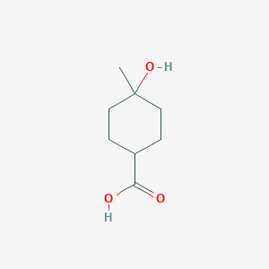 molecular formula C8H14O3 B1426487 4-Hydroxy-4-methylcyclohexanecarboxylic acid CAS No. 90113-41-0
