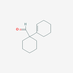B1426503 Methanone, 1-cyclohexen-1-ylcyclohexyl- CAS No. 74598-74-6