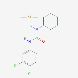 N-Cyclohexyl-N'-(3,4-dichlorophenyl)-N-[(trimethylsilyl)methyl]urea