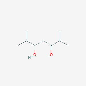 5-Hydroxy-2,6-dimethylhepta-1,6-dien-3-one