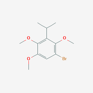 Benzene, 1-bromo-2,4,5-trimethoxy-3-(1-methylethyl)-