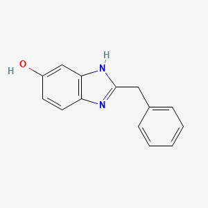 1H-Benzimidazol-5-ol, 2-(phenylmethyl)-