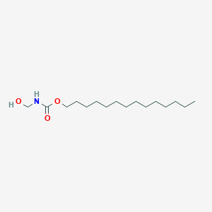 Tetradecyl (hydroxymethyl)carbamate