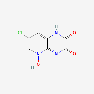 7-chloro-5-hydroxy-1H-pyrido[2,3-b]pyrazine-2,3-dione