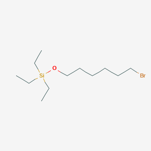 [(6-Bromohexyl)oxy](triethyl)silane