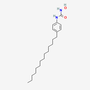 N-Hydroxy-N'-(4-tetradecylphenyl)urea