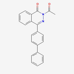 2-Acetyl-4-([1,1'-biphenyl]-4-yl)phthalazin-1(2H)-one