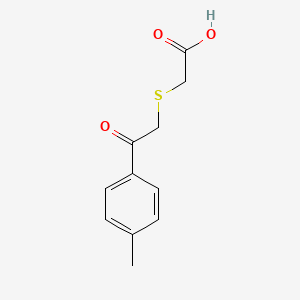 {[2-(4-Methylphenyl)-2-oxoethyl]sulfanyl}acetic acid