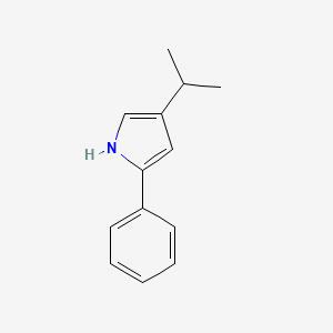 2-Phenyl-4-(propan-2-yl)-1H-pyrrole