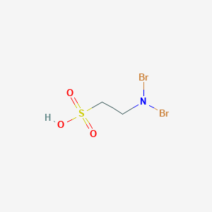 2-(Dibromoamino)ethane-1-sulfonic acid