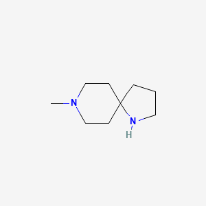 molecular formula C9H18N2 B1426552 8-甲基-1,8-二氮杂螺[4.5]癸烷 CAS No. 1153767-99-7