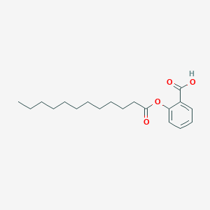 2-(Dodecanoyloxy)benzoic acid