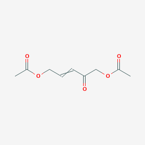 4-Oxopent-2-ene-1,5-diyl diacetate