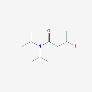 Butanamide, 3-iodo-2-methyl-N,N-bis(1-methylethyl)-