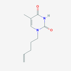 5-Methyl-1-(pent-4-en-1-yl)pyrimidine-2,4(1H,3H)-dione