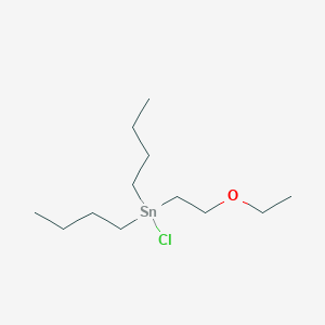 Dibutyl(chloro)(2-ethoxyethyl)stannane