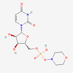 5'-O-{Hydroxy[(morpholin-4-yl)oxy]phosphoryl}uridine