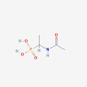 (1-Acetamidoethyl)phosphonic acid