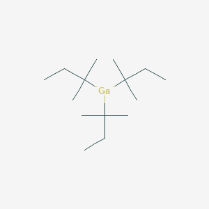 Tris(2-methylbutan-2-yl)gallane