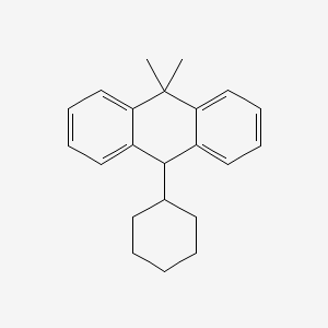 10-Cyclohexyl-9,9-dimethyl-9,10-dihydroanthracene