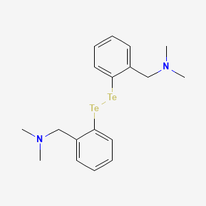 N,N'-{Ditellane-1,2-diylbis[(2,1-phenylene)methylene]}bis(N-methylmethanamine)