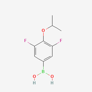 B1426602 3,5-Difluoro-4-isopropoxyphenylboronic acid CAS No. 1451390-93-4