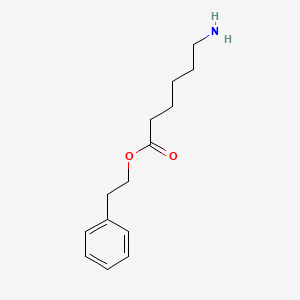 Hexanoic acid, 6-amino-, 2-phenylethyl ester