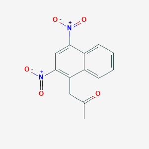 1-(2,4-Dinitronaphthalen-1-yl)propan-2-one