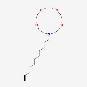 13-(Undec-10-EN-1-YL)-1,4,7,10-tetraoxa-13-azacyclopentadecane