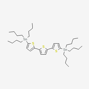 tributyl-[5-[5-(5-tributylstannylthiophen-2-yl)thiophen-2-yl]thiophen-2-yl]stannane