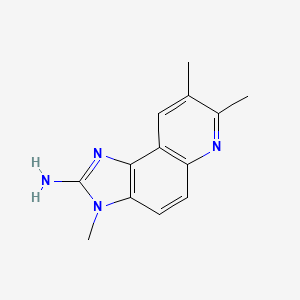 3,7,8-Trimethyl-3H-imidazo[4,5-F]quinolin-2-amine