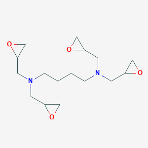 N~1~,N~1~,N~4~,N~4~-Tetrakis[(oxiran-2-yl)methyl]butane-1,4-diamine