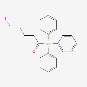 5-Iodo-1-(triphenylgermyl)pentan-1-one