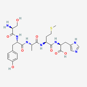 L-Histidine, L-seryl-L-tyrosyl-L-alanyl-L-methionyl-