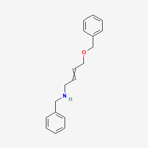 N-Benzyl-4-(benzyloxy)but-2-en-1-amine