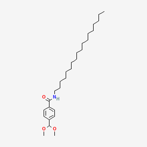 4-(Dimethoxymethyl)-N-octadecylbenzamide