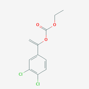 1-(3,4-Dichlorophenyl)ethenyl ethyl carbonate