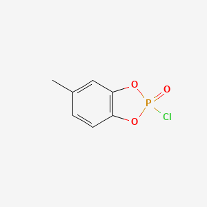 2-Chloro-5-methyl-2H-1,3,2lambda~5~-benzodioxaphosphol-2-one