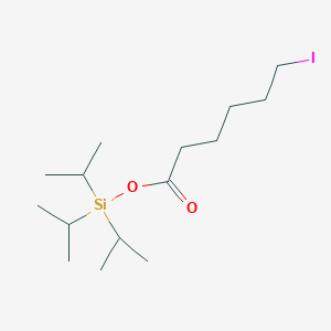 Tri(propan-2-yl)silyl 6-iodohexanoate