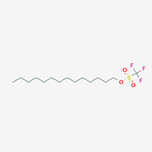 Methanesulfonic acid, trifluoro-, tetradecyl ester