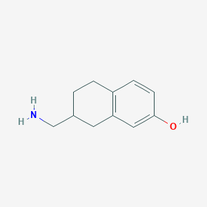 7-(Aminomethyl)-5,6,7,8-tetrahydronaphthalen-2-ol