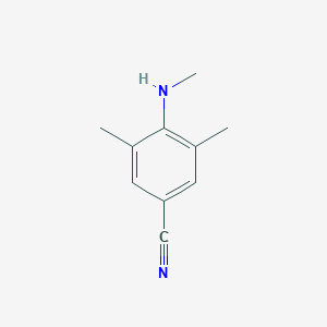 3,5-Dimethyl-4-(methylamino)benzonitrile